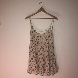 Brandy Melville White Sunflower Dress